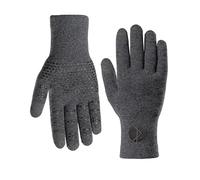 Showers Pass Crosspoint Waterproof Knit Wool Glove - Unisex (Heather Black, XL)
