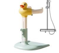 Showers Stand - 18.5x22.83 Inches Shower Standing Support for Babies, Anti Slip Base with Adjustable Height, Toddler Bath Stand for Baby, Boys & Girls, Ages 6-24 Months, Hands Free Bathing