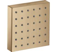 ShowerSolutions Shower module 120/120 for concealed installation square, Brushed Bronze (28491140)