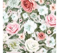Showerwall Acrylic Wall Panel Pack - 2400x1200 Spring Bloom SCA80 Wall Paneling Size: 2400x1200mm Square Edge
