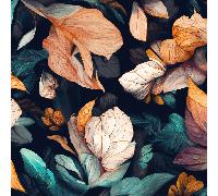 Showerwall Acrylic Wall Panel Pack - 2400x896 Autumn Bloom SCA81 Wall Paneling Size: 2400x896mm Square Edge