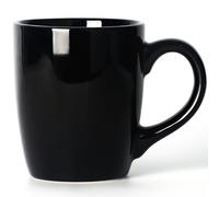 SHOWFULL Large Coffee Mug, 20 OZ Extra Coffee Mug, Smooth Ceramic Boss Cup, Big Capacity and Large Handle, for Dad Men Women, Microwave & Dishwasher Safe, Black