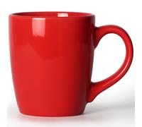 SHOWFULL Large Coffee Mug, 20 OZ Extra Coffee Mug, Smooth Ceramic Boss Cup, Big Capacity and Large Handle, for Dad Men Women, Microwave & Dishwasher Safe, Red