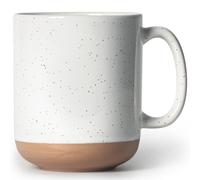 SHOWFULL Large Coffee Mug, 20oz Ceramic Tea Cup with Handle for Office and Home, Big Capacity Cups for Men Women, Microwave Safe, White