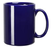 SHOWFULL Large Coffee Mug, 22 OZ Coffee Mugs, 650ml Smooth Ceramic Tea Cups, Big Capacity and Handle, for Office, Home, Blue