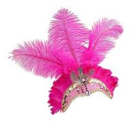Showgirl Head Accessory for Girls - Fascinating Headband Showgirls and Artists - Headpiece for Masquerade and Costume Parties, Festivals, Carnivals, Weddings, Gatherings, Masquerades
