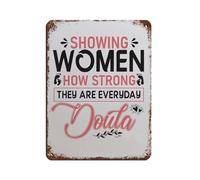 Showing Women Mothers Day Inspirational Poster Tin Sign Vintage Metal Pub Club Cafe Bar Home Wall Art Decoration Poster Retro 12x16inch(30x40cm)