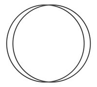Showingo O-Ring Gasket Seals Replacement for Gamma2 Vittles Vault 9" lids Oil and Grease Resistant Buna-N Material(Pack of 2)