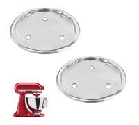 Showingo W10191926 Mixer Bowl Screw Cap Replacement for Whirlpool KitchenAid Kenmore Mixer Base Plate Replacement Part 4163032 WPW10191926 AP6016640 4161126 4161127 4161128 4161158(2 Packs）