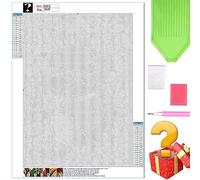 Showker 5D Diamond Painting Secret Flower, DIY Surprise Random Diamond Painting Mystery Square Full Drill Cross Stitch Decoration Bedroom Home Wall Picture 30 x 40 cm / 35 x 35 cm