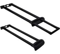 SHOWKOO Replacement Luggage Telescopic Handle Puller 20 inches, 24 inches, 28 inches. The Adjustable and Robust 3-Stage Aluminium Telescopic Handle is Suitable for People of Different Heights (24in)