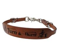 Showman "Turn & Burn Leather Wither Strap! New Horse TACK!