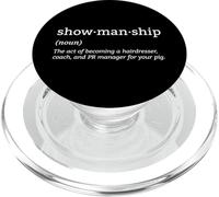 Showmanship Definition Fair Animal Show Pig Livestock Show PopSockets PopGrip for MagSafe