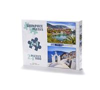 Showpiece Puzzles 2 x 1000 Piece Collection (Greece)