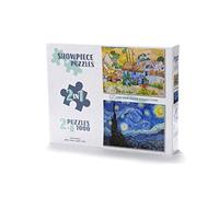Showpiece Puzzles 2 x 1000 Piece Collection (Van Gogh)