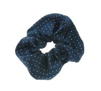 ShowQuest Pin Spot Scrunchie - Navy