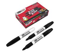 Showroom Mode Show-Me Black 'teacher' Drywipe Whiteboard Pens For Schools And Classrooms Black (10 Pack Of Markers)