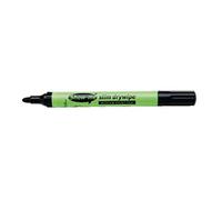 Showroom Mode Show-Me Medium Point Slim Barrel Drywipe Marker Black Pack Of 10