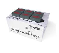 Showroom Mode Show-Me Whiteboard Eraser Pack, Erasers For Drywipe Boards & Chalkboards In Schools, Versatile & Easy-To-Use Lightweight