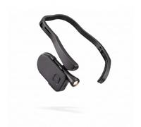 SHOWSUN 2-in-1 Neck Reading Light for Books, Rechargeable LED Ear Light | For book lovers, 30g ultra-lightweight ear mount, Glasses friendly, Magnetic base for bunk beds, 3 color modes