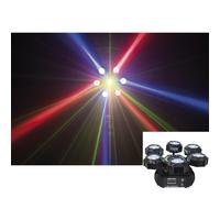 Showtec Airwolf Multi Light Effect with Rotation, RGBW, Strobe and Laser