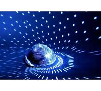 Showtec Half Mirrorball 30 Centimeter Mirror Ball Revolving DJ Disco Decor