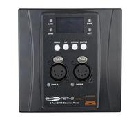 Showtec NET-2 Panel 5-pin Black Housing 2 Port DMX Ethernet Node