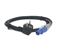 Showtec Pro Power connector - Schuko Power Cable, 10m