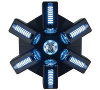 Showtec Typhoon 640 6x RGBW LED Mirror Ball Light Effect