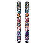 Showudesigns 1 Pair Washable Refrigerator Door Handle Cover Boho Floral Print Handles Antiskid Protector for Fridge Oven Keep off Fingerprints,Liquid,Oil Stain,Food Spot