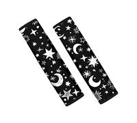 Showudesigns 2 Packs Seatbelt Pads Galaxy Car Belt Protector,Seat Belt Shoulder Strap Covers Harness Pads for Car/Bag,Soft Comfort for Neck and Shoulder