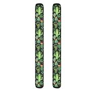 Showudesigns Cactus Green Refrigerator Door Handle Cover Washable Kitchen Appliance Decor Handles Fridge Oven Microwave Dishwasher Antiskid Protector Gloves, Keep Off Fingerprints Food Stains