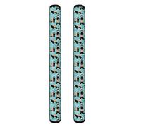 Showudesigns Ferrets Refrigerator Door Handle Covers Set of 2 Kitchen Appliance Oven Handle Cover Home Protector Gloves for Microwave Keep Off Fingerprints, Liquid, Oil Stain, Food Spot Soild