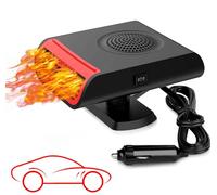 Showvigor Car Heater, Defroster for Car Windshield, 2 in 1 Fast Heating/Cooling Automobile Heater, Suitable for All Car, Car Heater that Plugs into Cigarette Lighter, Car Warmer for Winter