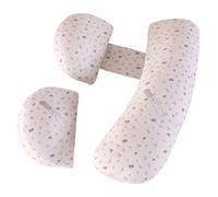 ShowyLive Pregnancy Wedge Pillow for Sleeping Maternity Body Pillow for Pregnant Women with Detachable Washable Cover, Support for Back, Hips, Legs (Gray Dots)