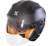 Shox Defender Solid Open Face ECE R22.06 Motorcycle Helmet