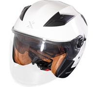 Shox Defender Solid Open Face ECE R22.06 Motorcycle Helmet