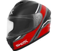 Shox Helmets Shox Command Confine Motorcycle Helmet M Red