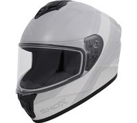 Shox Helmets Shox Command Confine Motorcycle Helmet XS Grey