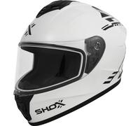 Shox Helmets Shox Command Cyber-X Motorcycle Helmet M White Black