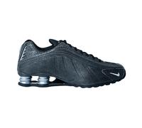 Nike Shox R4 Men's Shoes (Black/Light Smoke Grey/Metallic Silver/Sail), Black/Light Smoke Grey/Metallic Silver/Sail, 8