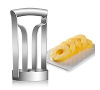 shoxil Pineapple Corer Large Stainless Steel Pineapple Corer Peeler Pineapple Cutter Fruit tool Easy Kitchen Tool - Large