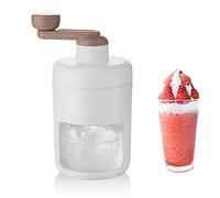 Shoxil Shaved Ice Machine Snow Cone Machine Manual - Portable Ice Crusher and Shaved Ice Machine with Free Ice Cube Trays - BPA Free