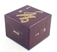 Shoyeido Horin Nijo Japanese Incense Coil Joss Sticks - 10 Coils, Burn Time 150 Mins Each, Ceramic Holder Included