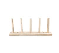 Shoze Boot Rack Storage Wall Mounted for 2 Pairs of Wellies Riding Boots Wellingtons Rain Boots Holder Stand Storage Footwear Cabinet Organiser made of Bamboo