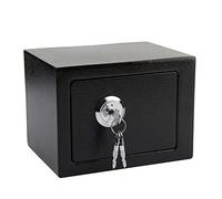 Shoze Safe 23x17×17cm Small Security Box - 4.6L Steel Construction With Fixing Bolts, High Security Lock, 3 Keys - Home Office Safety Box