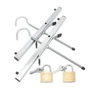 Shoze Universal Fitting Lockable Car Or Van Roof Rack Ladder Clamps Ladder Accessory Easy to Increasing Safety