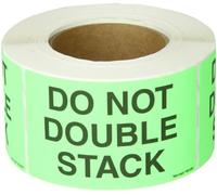 SHPDL2261 - Do Not Double Stack Labels, 3 x 5