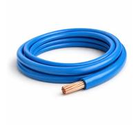 SHPELEC® 19 Strand Flexi-Tail 25mm 6181Y Brown/Blue and 16mm Earth 6491X Electrical Wire (25mm Tail - Blue, 1 m)