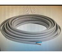 SHPELEC® Twin & Earth Electrical Cable 1.5mm 6242YH BASEC Approved Grey PVC 5m 10m 20m 25m 50m (15m)